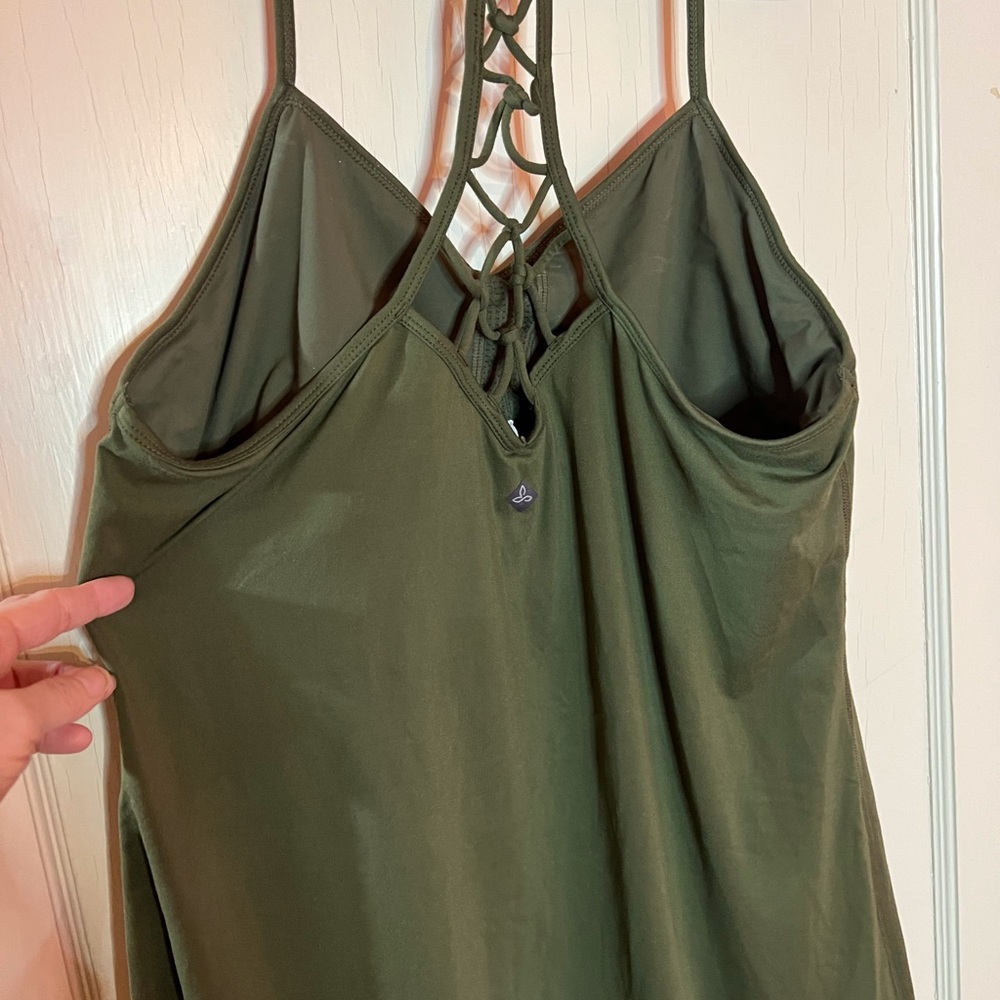 Prana Elixir Dress Cargo Green Xl